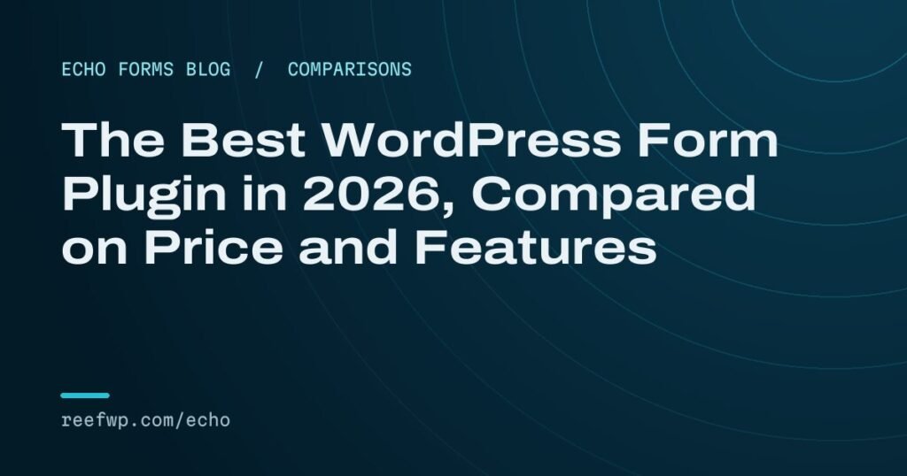 Best wordpress form plugin