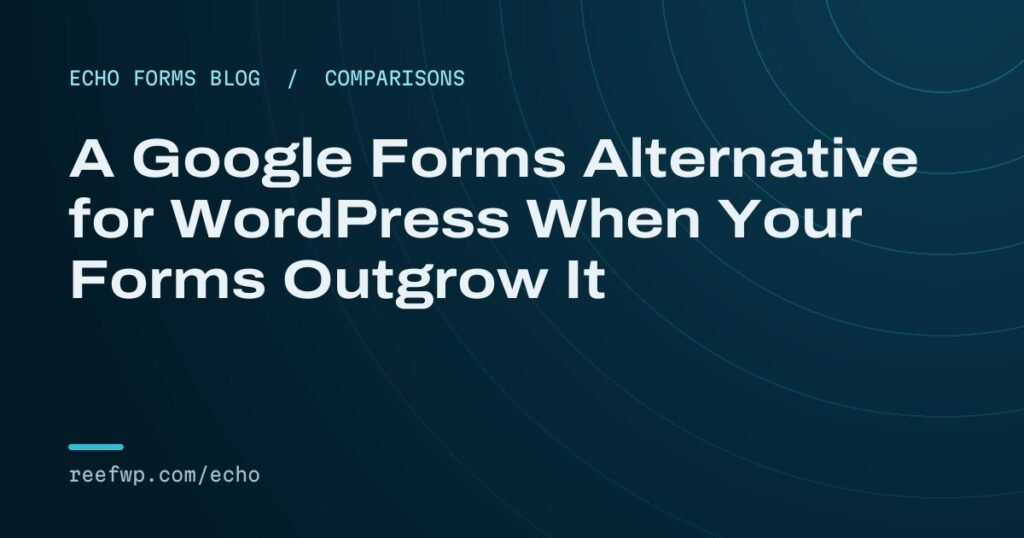 Google forms alternative wordpress