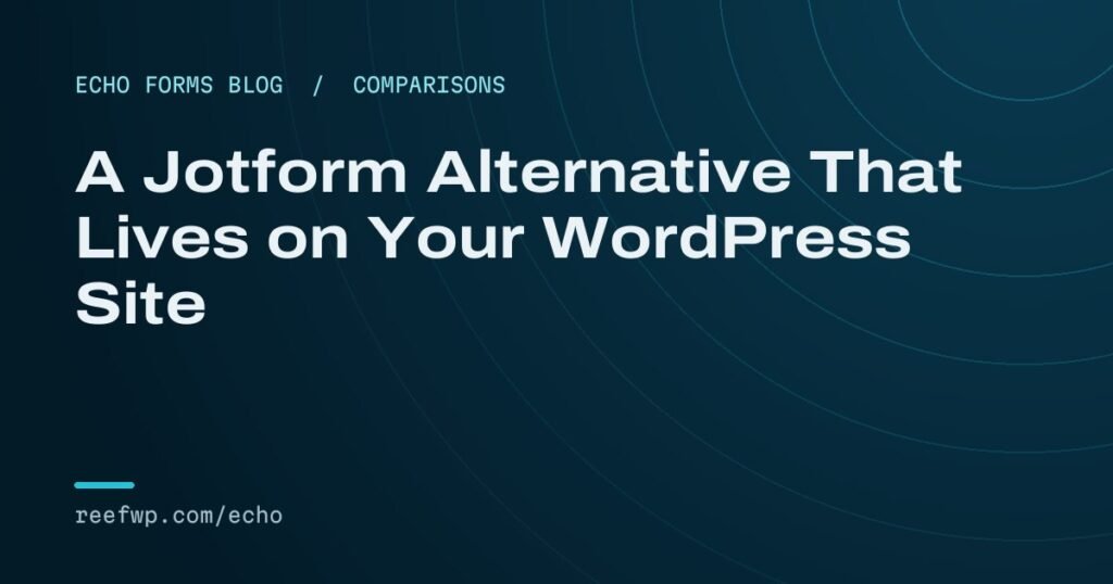 Jotform alternative wordpress