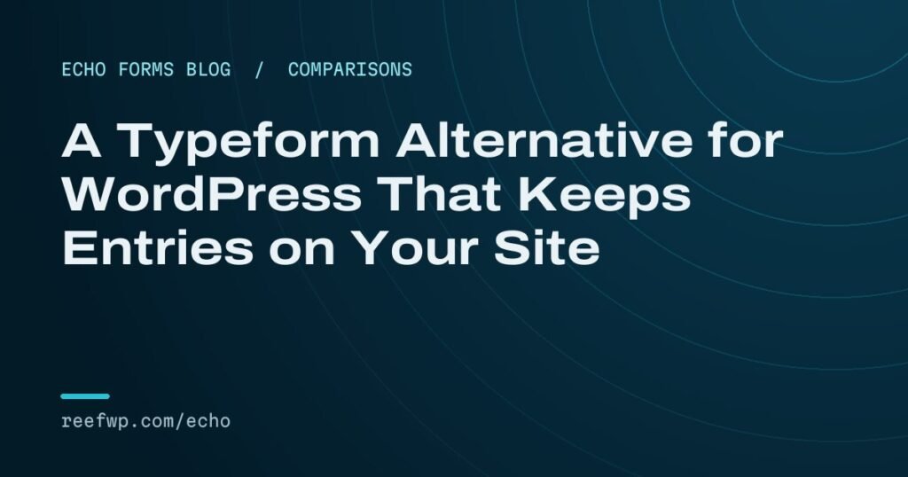 Typeform alternative wordpress