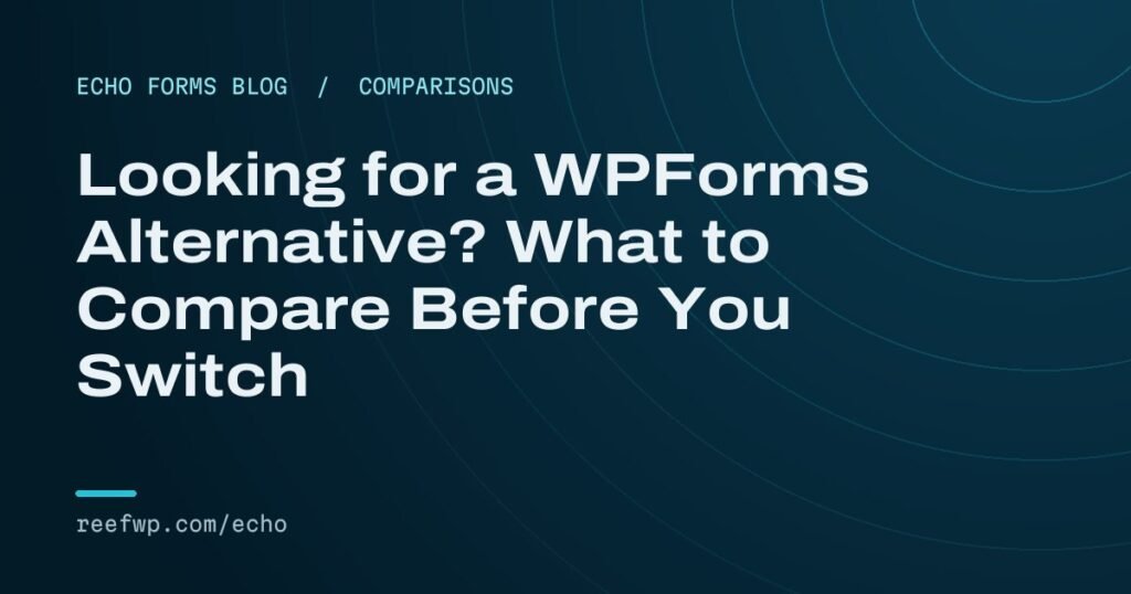 Wpforms alternative