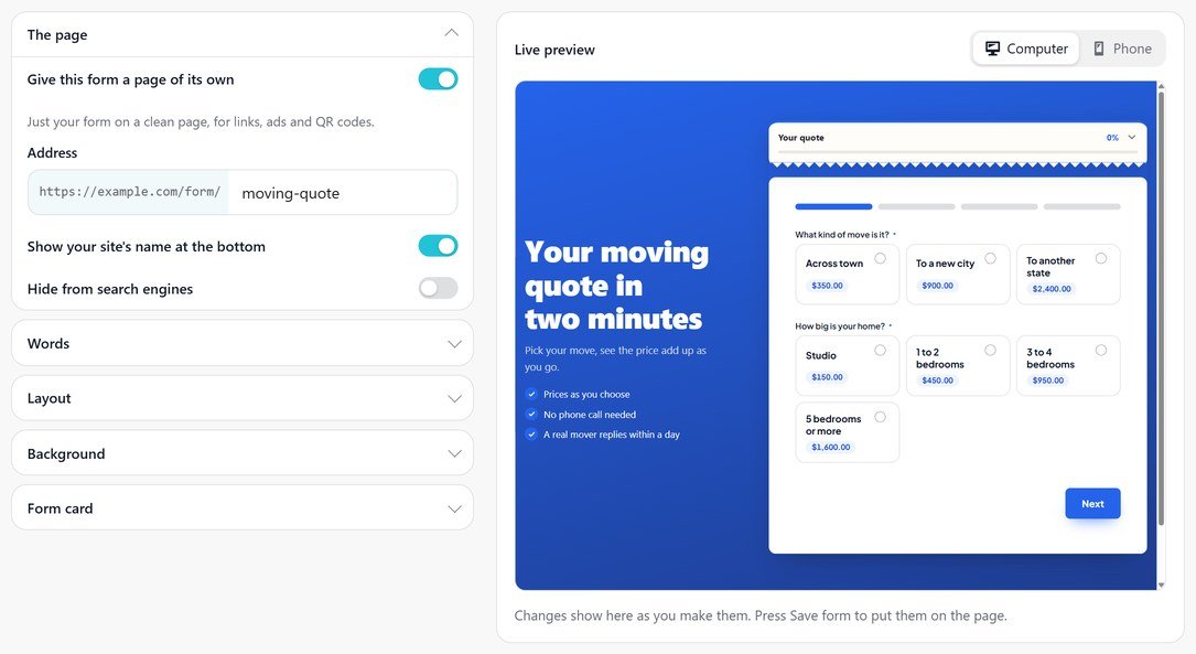 Feat landing pages switch it on r1025
