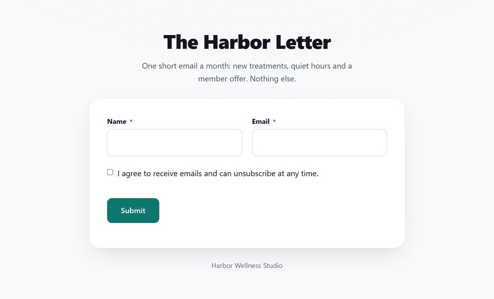 Feat landing pages what is on the page r1025b